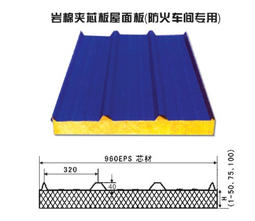 岩棉夹芯板